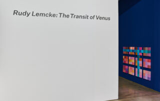 transit of venus ICA San Jose entrance to exhibition by Rudy Lemcke