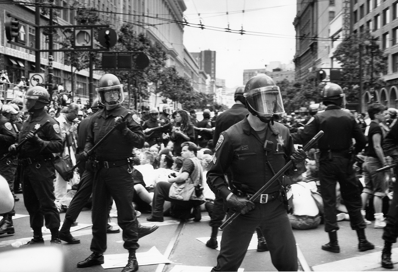 ACT UP Protest 1991